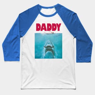 Daddy Shark Baseball T-Shirt